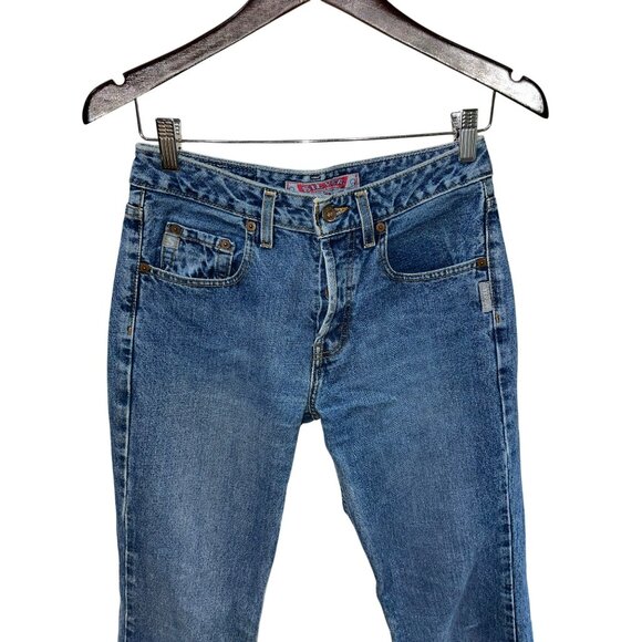 Vintage Silver Jeans Co. Women's Button-Fly Medium Wash Denim Jeans Size 28/34 - Picture 9 of 11